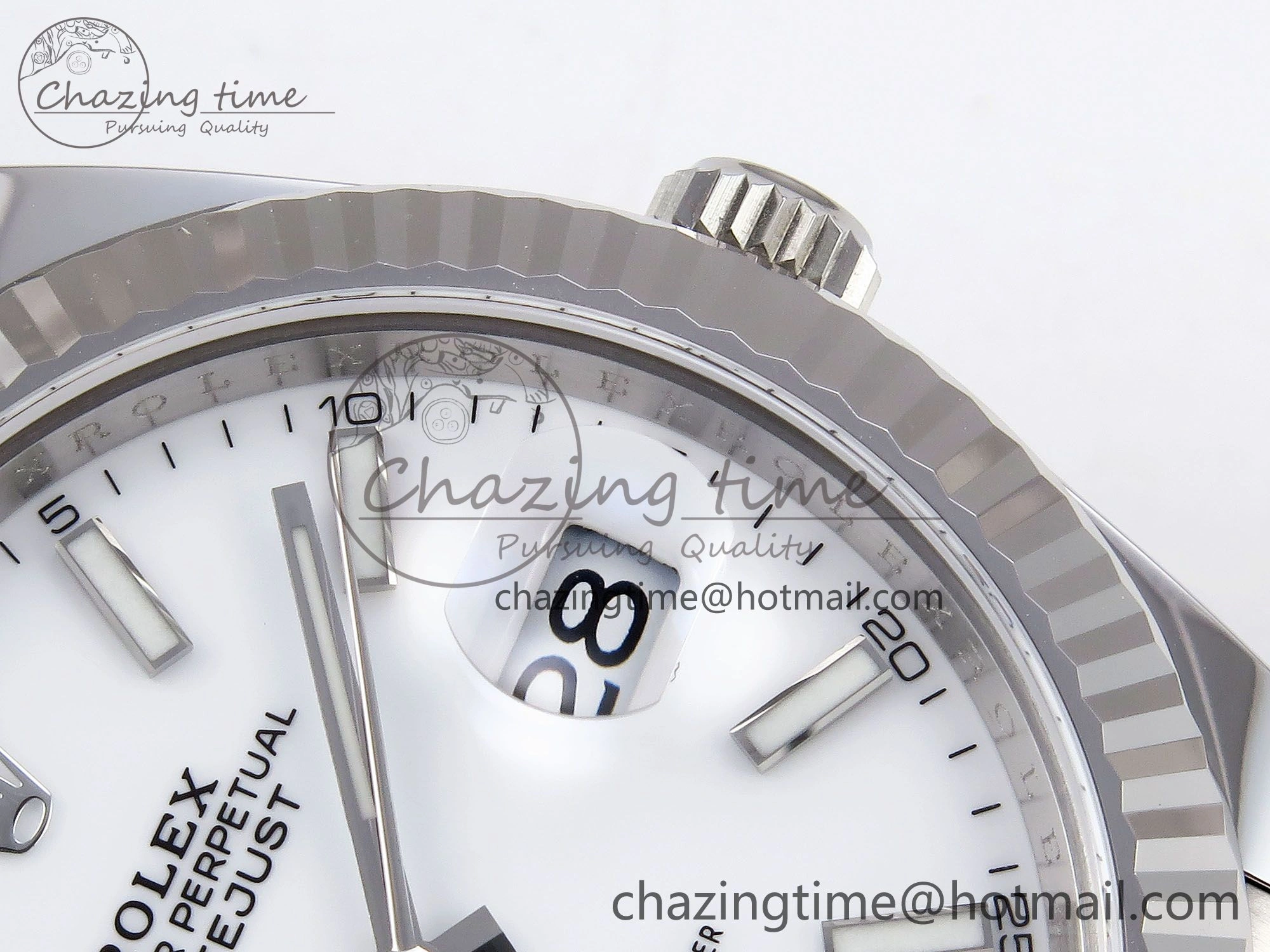 Neat DateJust 41 126334 C+F 1:1 Best Edition 904L Steel White Dial on SS Oyster Bracelet VR 1398