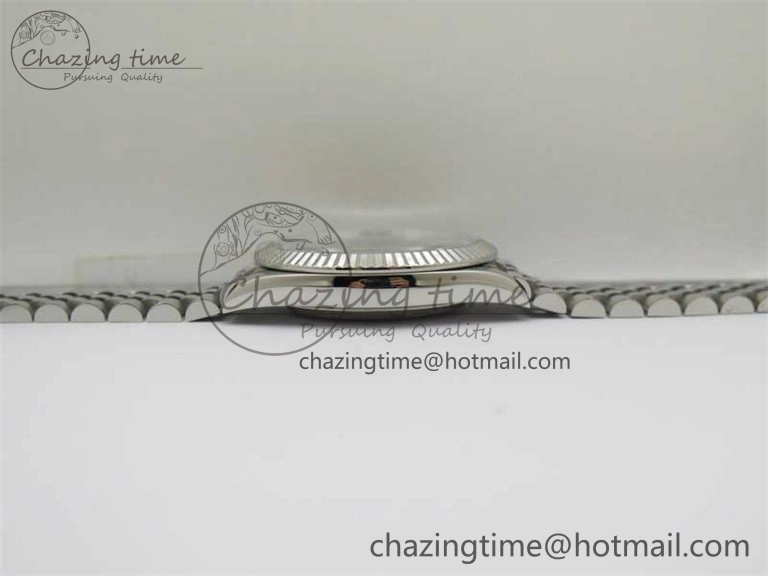 Flexible DateJust 41 126334 Clean 1:1 Best Edition 904L Steel Black Stick Dial on Jubilee Bracelet VR 2466