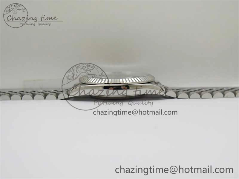 Flexible DateJust 41 126334 Clean 1:1 Best Edition 904L Steel Black Stick Dial on Jubilee Bracelet VR 2466