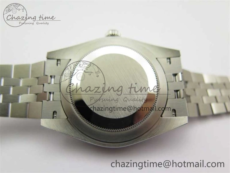Flexible DateJust 41 126334 Clean 1:1 Best Edition 904L Steel Black Stick Dial on Jubilee Bracelet VR 2466