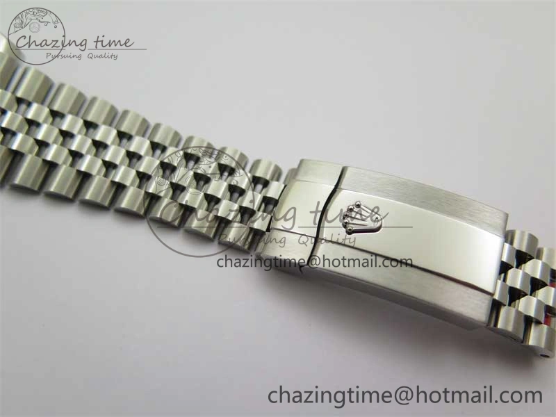 Flexible DateJust 41 126334 Clean 1:1 Best Edition 904L Steel Black Stick Dial on Jubilee Bracelet VR 2466