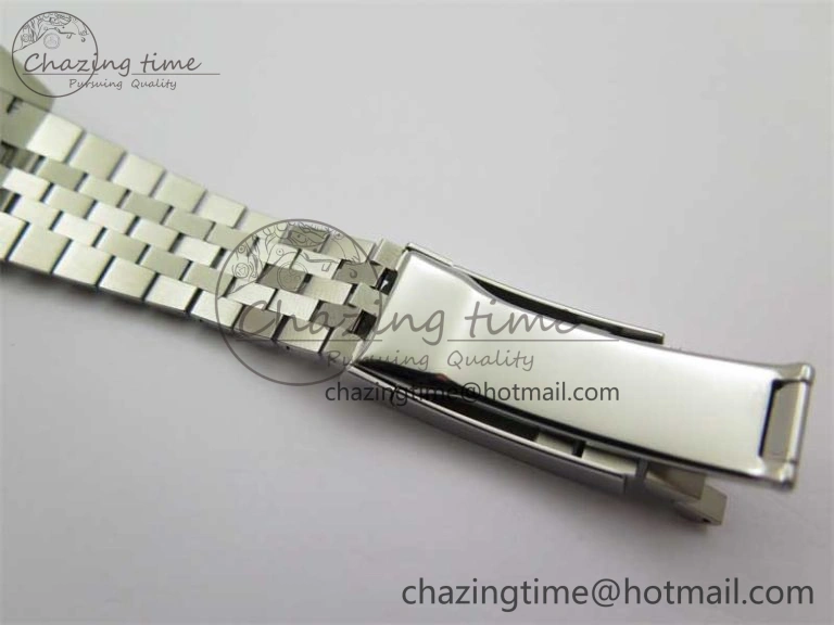 Flexible DateJust 41 126334 Clean 1:1 Best Edition 904L Steel Black Stick Dial on Jubilee Bracelet VR 2466