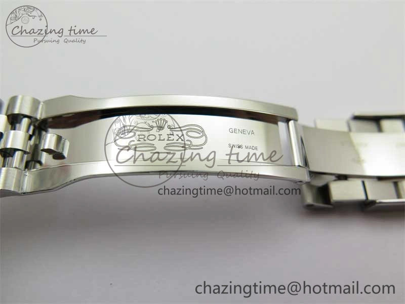 Flexible DateJust 41 126334 Clean 1:1 Best Edition 904L Steel Black Stick Dial on Jubilee Bracelet VR 2466