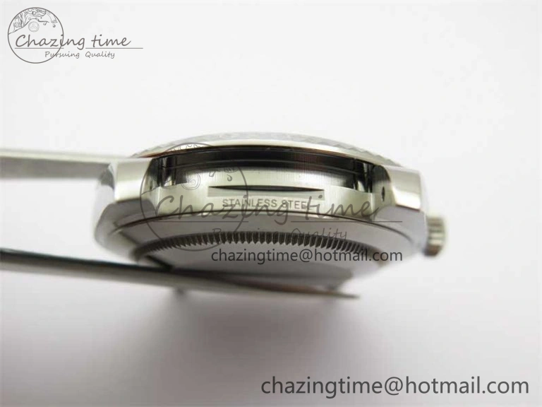 Flexible DateJust 41 126334 Clean 1:1 Best Edition 904L Steel Black Stick Dial on Jubilee Bracelet VR 2466