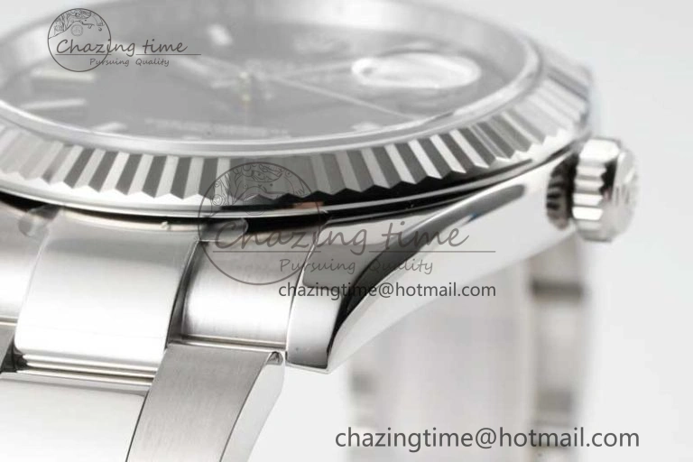 DateJust 41 126334 Clean 1:1 Best Edition 904L Steel Black Stick Dial on Oyster Bracelet VR Comfortable 2432