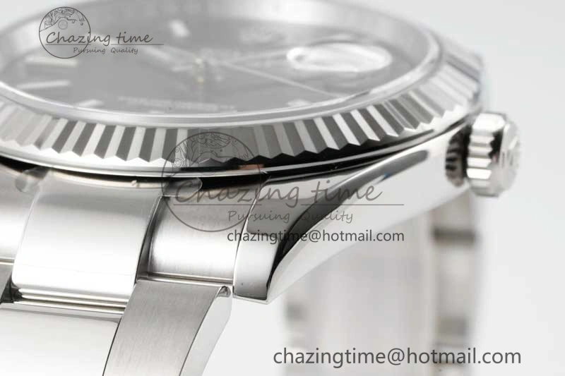 DateJust 41 126334 Clean 1:1 Best Edition 904L Steel Black Stick Dial on Oyster Bracelet VR Comfortable 2432