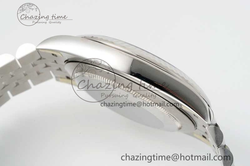 WeatherProof DateJust 41 126334 Clean 1:1 Best Edition 904L Steel Blue Stick Dial on Jubilee Bracelet VR 2436