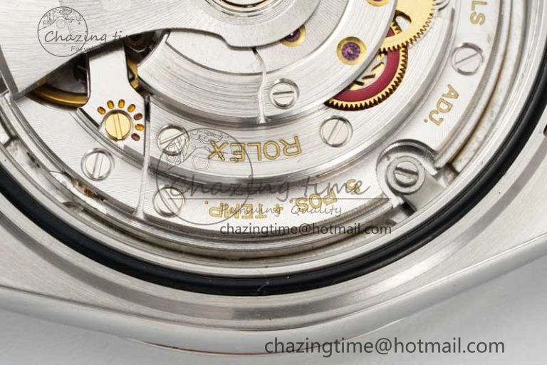WeatherProof DateJust 41 126334 Clean 1:1 Best Edition 904L Steel Blue Stick Dial on Jubilee Bracelet VR 2436