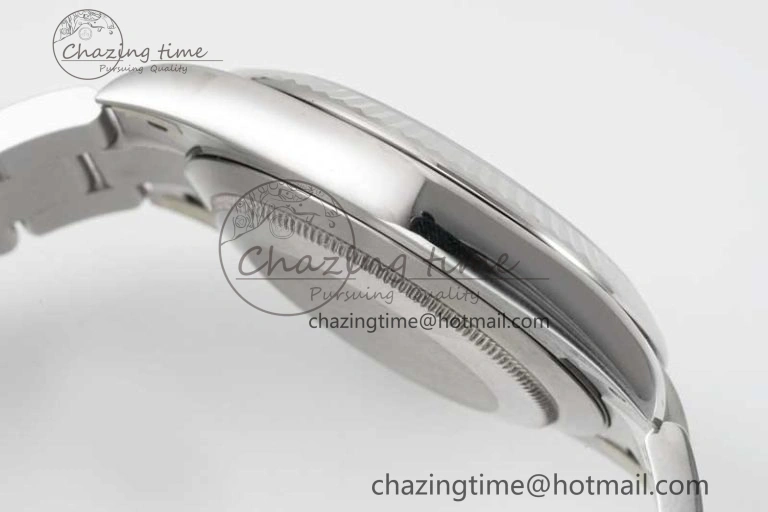 Breathable DateJust 41 126334 Clean 1:1 Best Edition 904L Steel Gray Roman Dial on Oyster Bracelet VR 2430