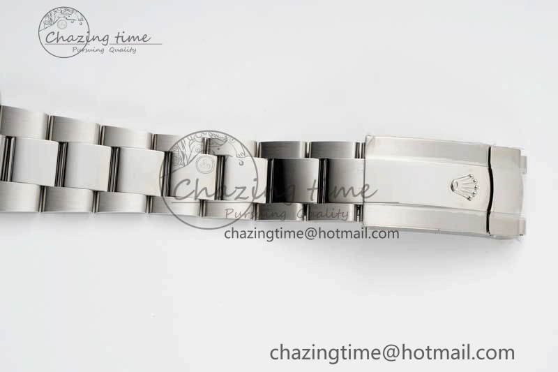 Breathable DateJust 41 126334 Clean 1:1 Best Edition 904L Steel Gray Roman Dial on Oyster Bracelet VR 2430
