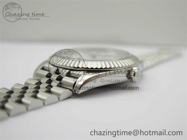 MultiPurpose DateJust 41 126334 Clean 1:1 Best Edition 904L Steel White Stick Dial on Jubilee Bracelet VR 2465