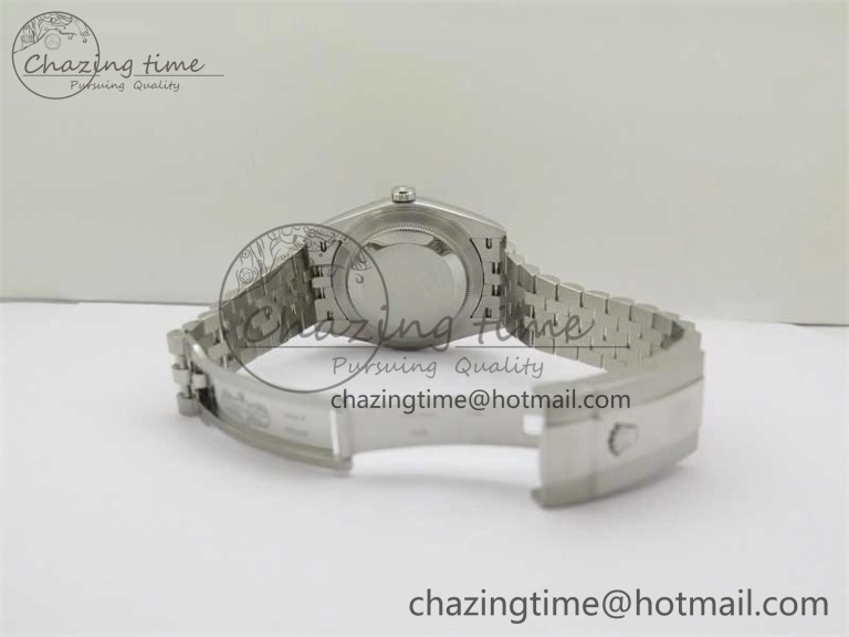 MultiPurpose DateJust 41 126334 Clean 1:1 Best Edition 904L Steel White Stick Dial on Jubilee Bracelet VR 2465