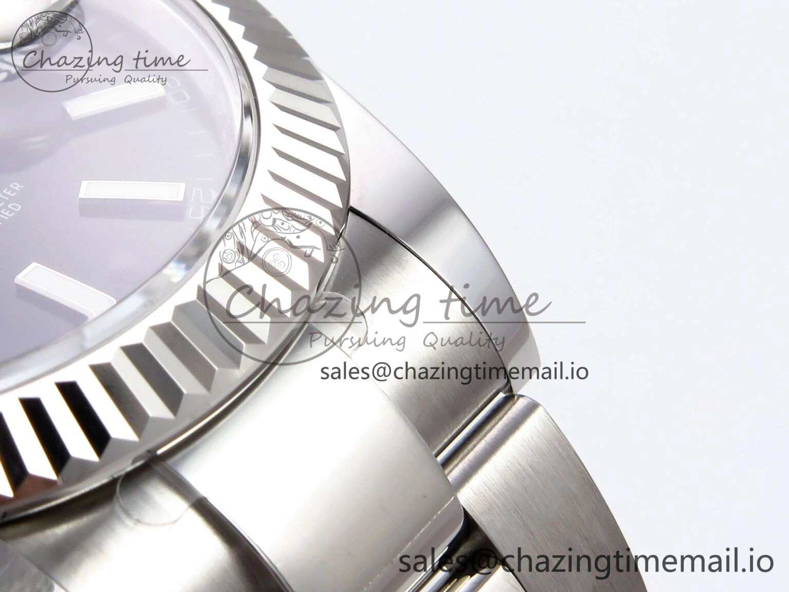 DateJust 41 126334 EWEF Best Edition Black Stick Dial on Oyster Bracelet A TravelReady 1060
