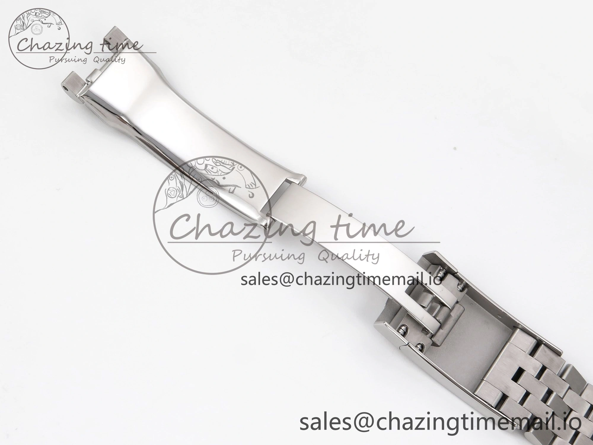 ZipUp DateJust 41 126334 EWEF Best Edition Gray Dial Green Roman on Jubilee Bracelet A 1045