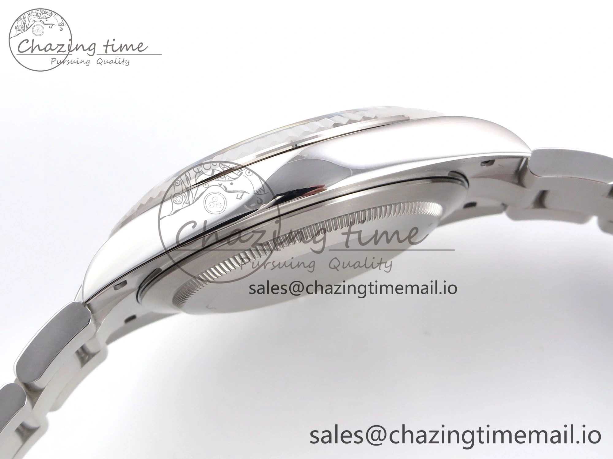 Functional DateJust 41 126334 EWEF Best Edition Gray Diamonds Dial on Oyster Bracelet A 1059