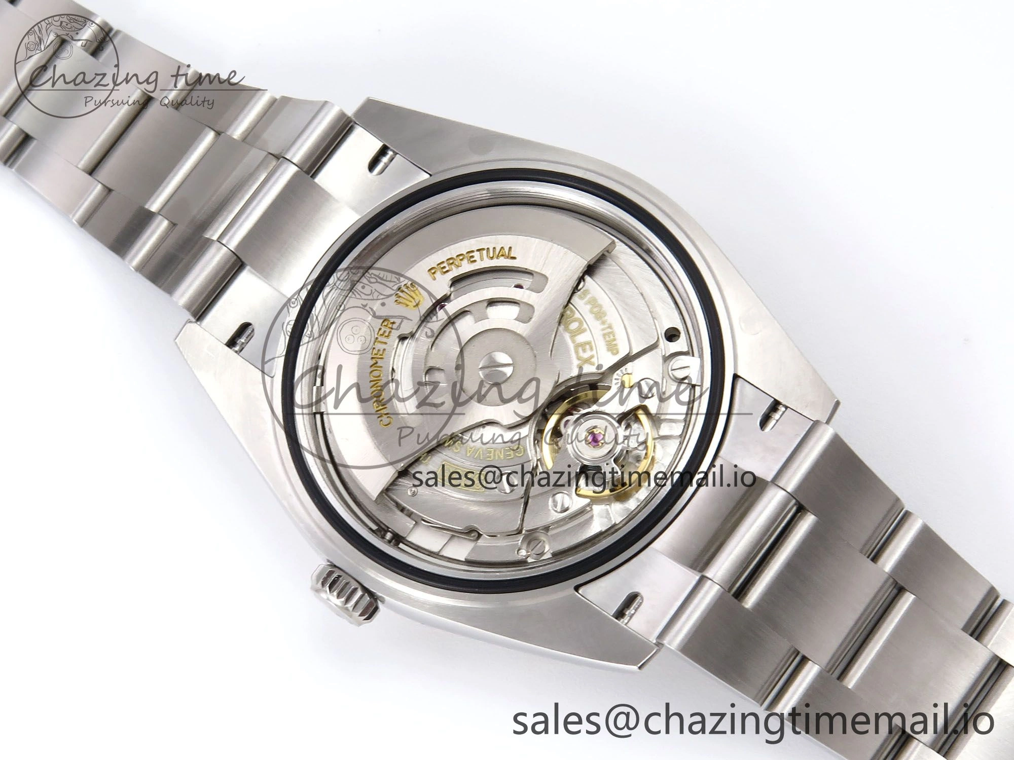 Functional DateJust 41 126334 EWEF Best Edition Gray Diamonds Dial on Oyster Bracelet A 1059