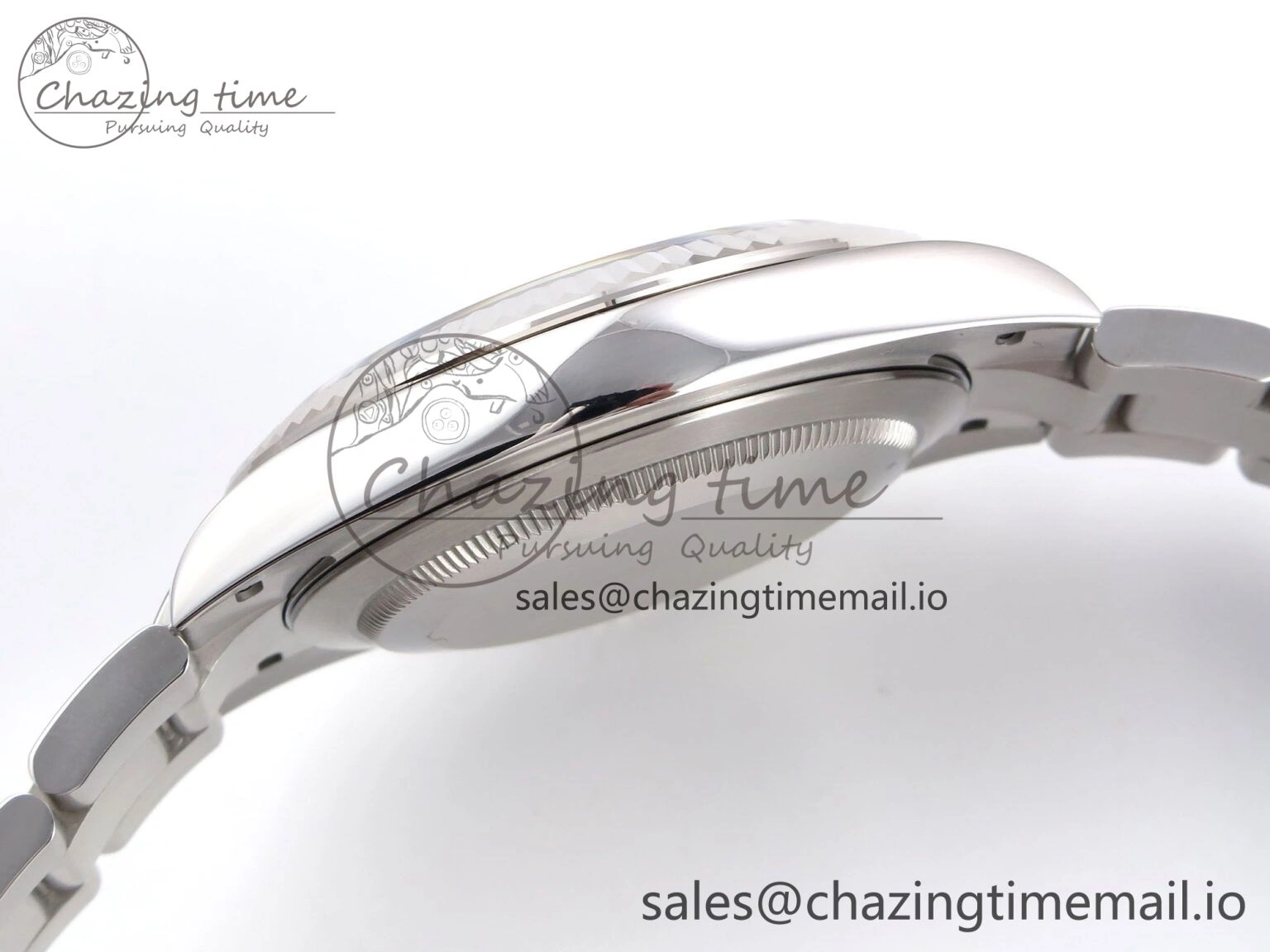 DateJust 41 126334 EWEF Best Edition Silver Stick Dial on Oyster Bracelet A Refined 1056