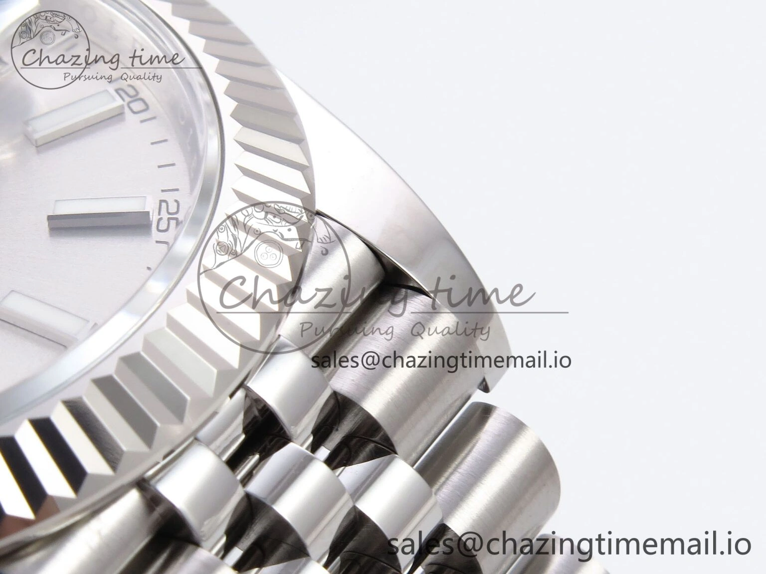 DateJust 41 126334 EWEF Best Edition White Silver Dial on Jubilee Bracelet A FlexibleFit 1043