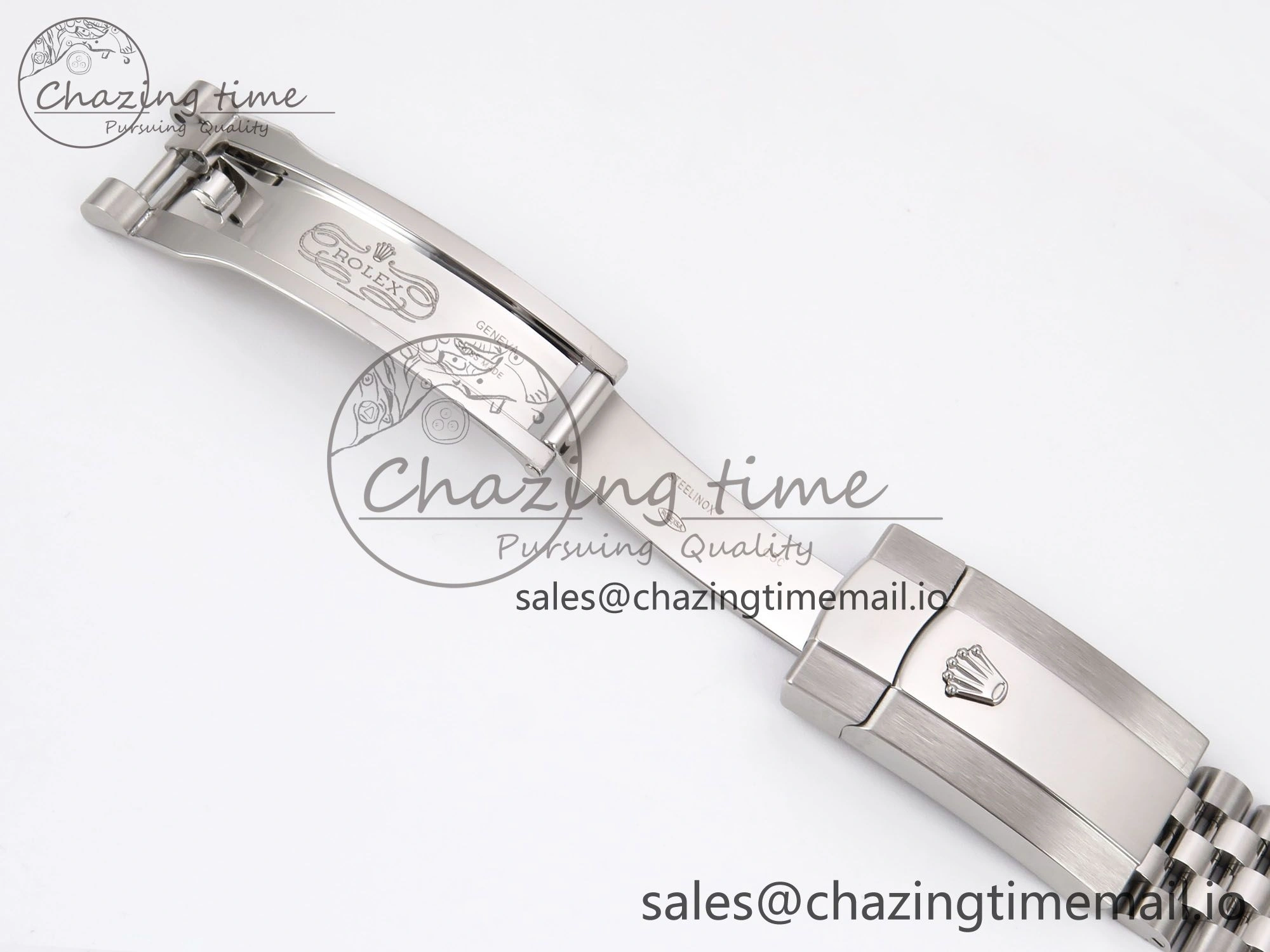 Flexible DateJust 41 126334 EWEF Best Edition White Stick Dial on Jubilee Bracelet A 1049