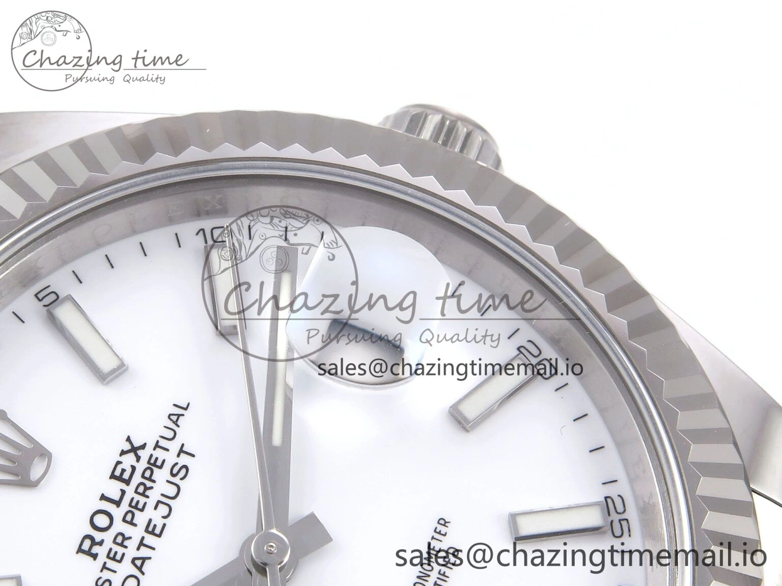 DateJust 41 126334 EWEF Best Edition White Stick Dial on Oyster Bracelet A Youthful 1061