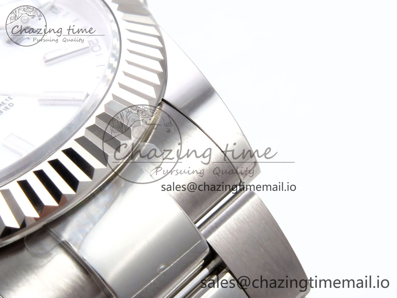 DateJust 41 126334 EWEF Best Edition White Stick Dial on Oyster Bracelet A Youthful 1061