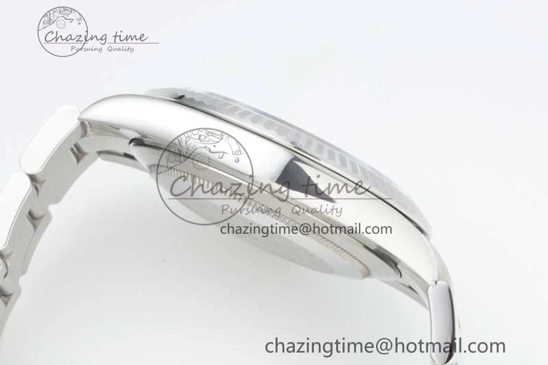 DateJust 41 126334 NTF 1:1 Best Edition 904L Steel Gray Dial Green Roman on Oyster Bracelet VR Casual 2285