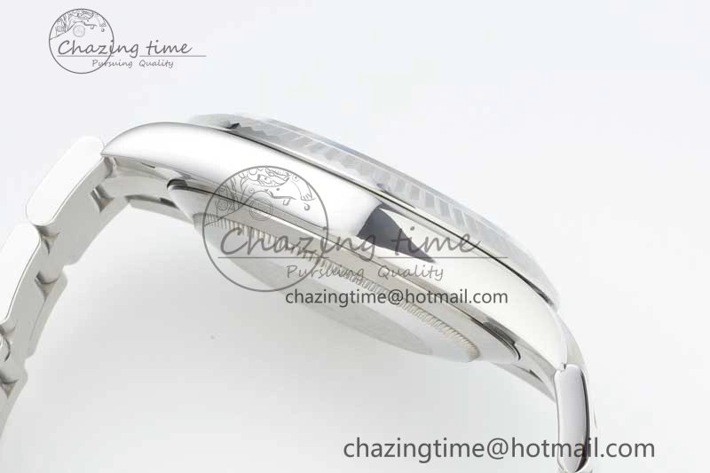 DateJust 41 126334 NTF 1:1 Best Edition 904L Steel Gray Dial Green Roman on Oyster Bracelet VR Casual 2285