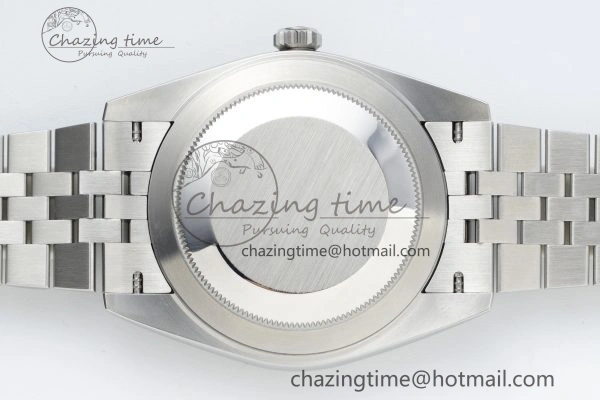 Cozy DateJust 41 126334 NTF 1:1 Best Edition 904L Steel Green Stick Dial on Jubilee Bracelet VR 2155