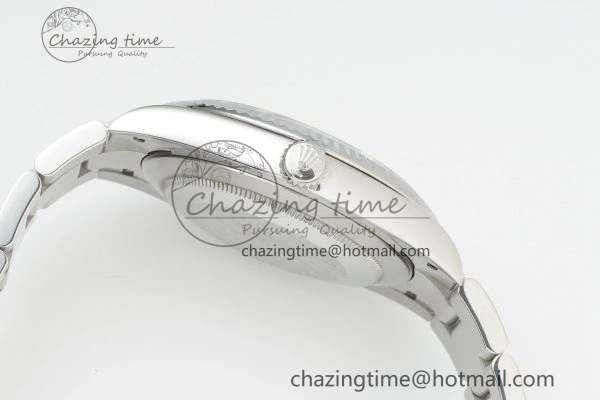DateJust 41 126334 NTF 1:1 Best Edition 904L Steel Green Stick Dial on Oyster Bracelet VR NewStyle 2154