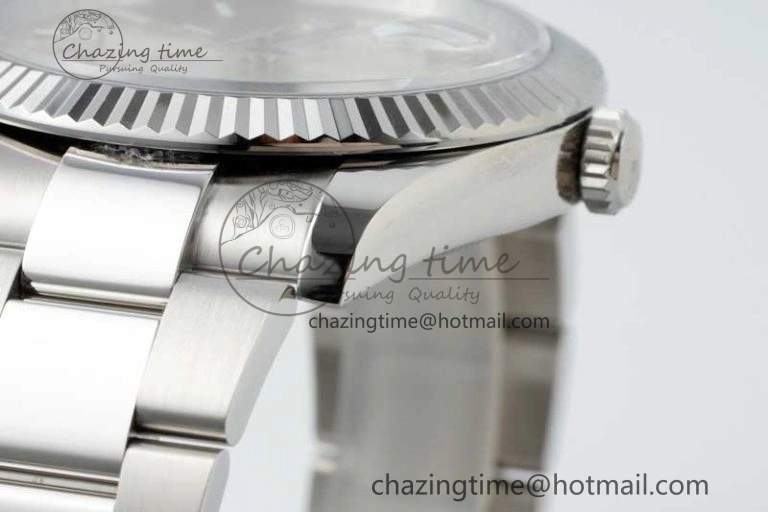 DateJust 41 126334 NTF 1:1 Best Edition 904L Steel Silver Stick Dial on Oyster Bracelet VR Contemporary 2282