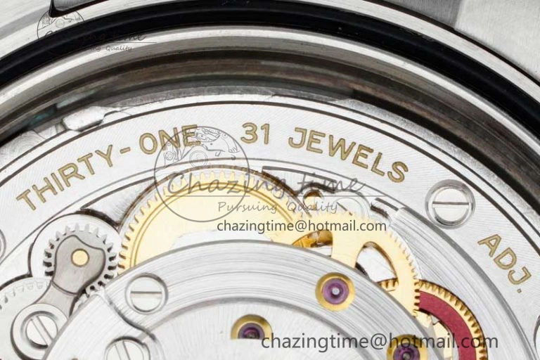 Chic DateJust 41 126334 NTF 1:1 Best Edition 904L Steel White Stick Dial on Oyster Bracelet VR 2281