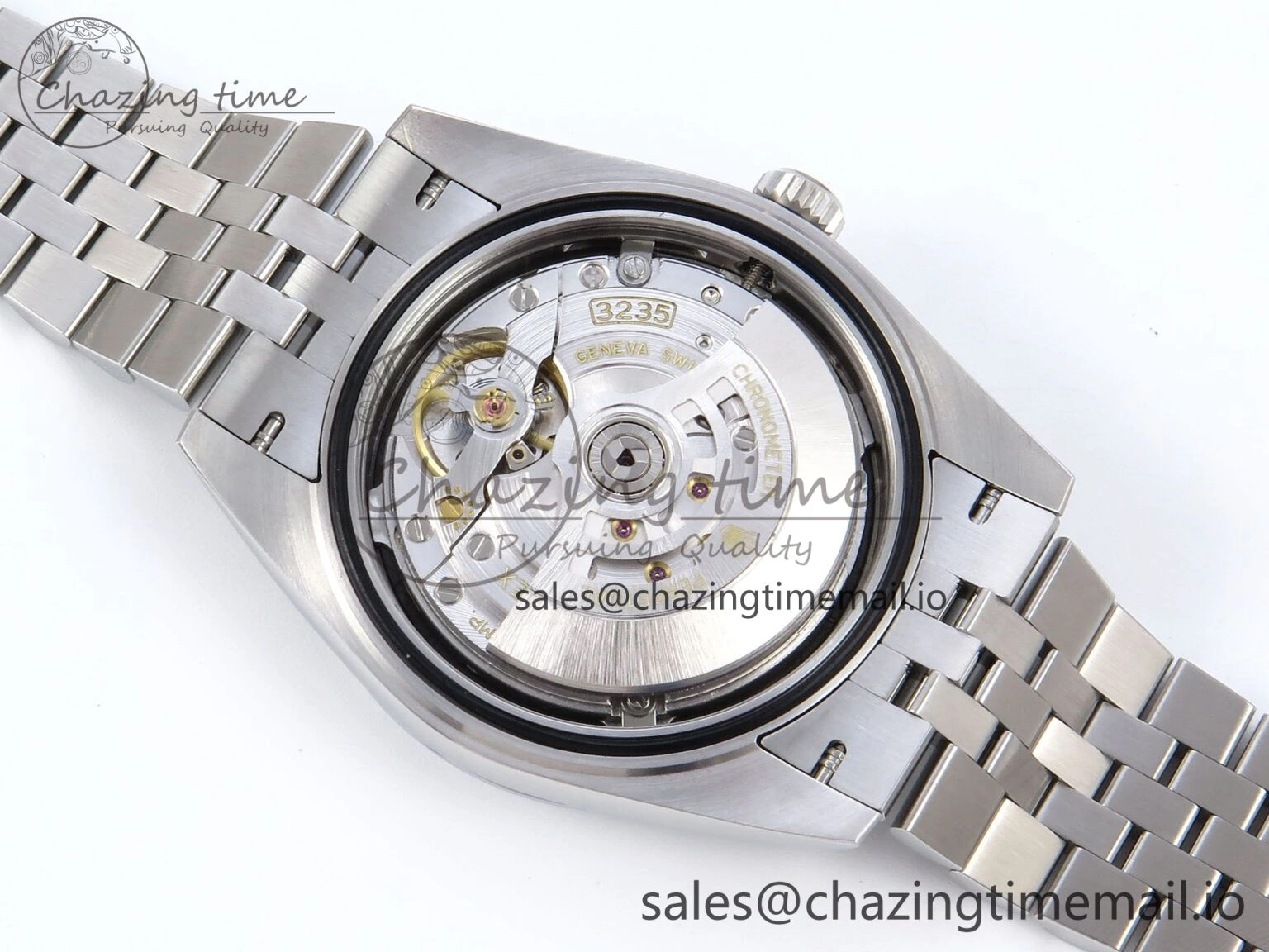 Refined DateJust 41 126334 QF+ 1:1 Best Edition 904L Steel Blue Textured Stick Dial on SS Jubilee Bracelet VR 941