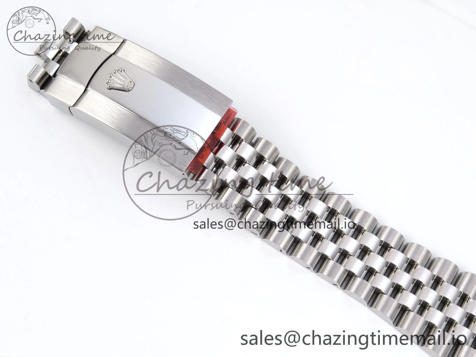 Refined DateJust 41 126334 QF+ 1:1 Best Edition 904L Steel Blue Textured Stick Dial on SS Jubilee Bracelet VR 941