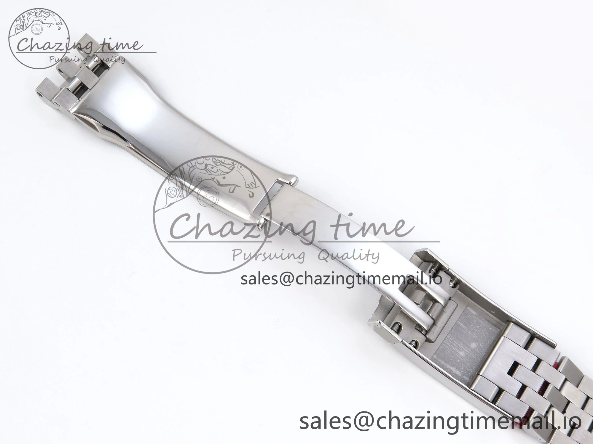 Refined DateJust 41 126334 QF+ 1:1 Best Edition 904L Steel Blue Textured Stick Dial on SS Jubilee Bracelet VR 941