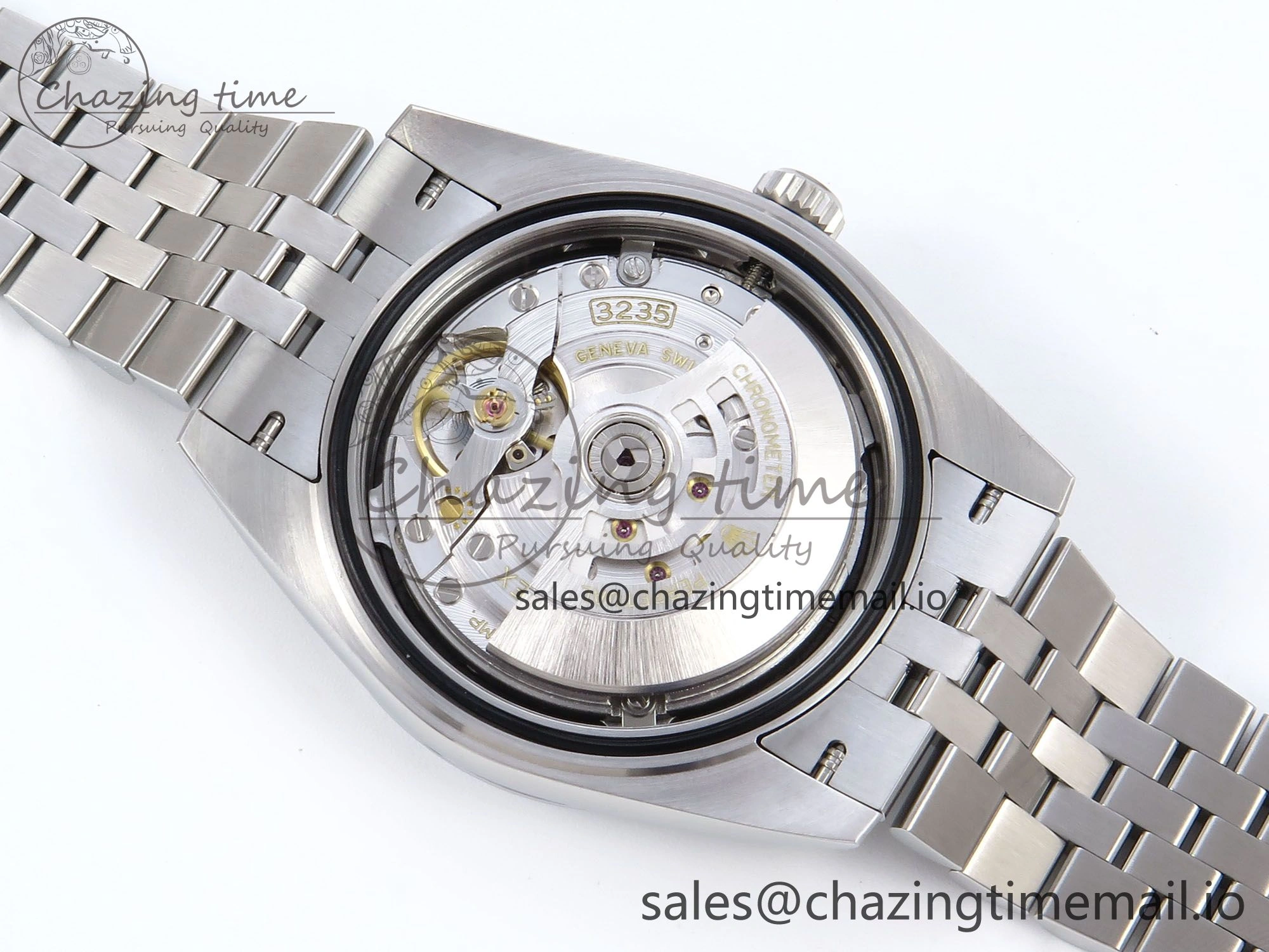 DateJust 41 126334 QF+ 1:1 Best Edition 904L Steel Gray Dial Green Roman Marker on SS Jubilee Bracelet VR EasyCare 933
