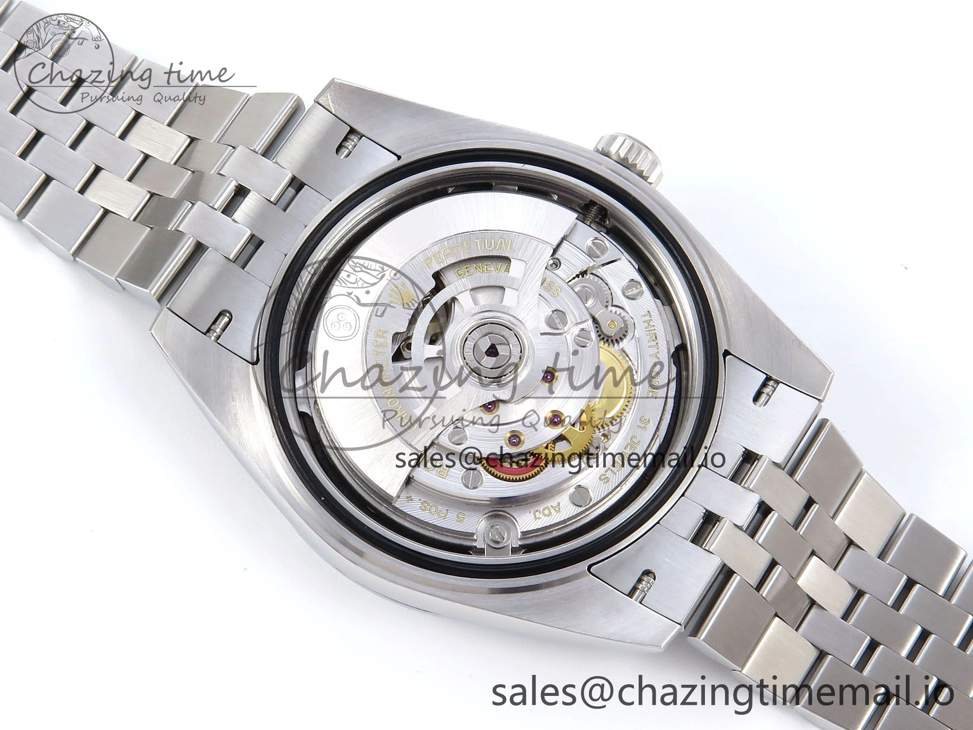 DateJust 41 126334 QF+ 1:1 Best Edition 904L Steel Gray Dial Green Roman Marker on SS Jubilee Bracelet VR EasyCare 933
