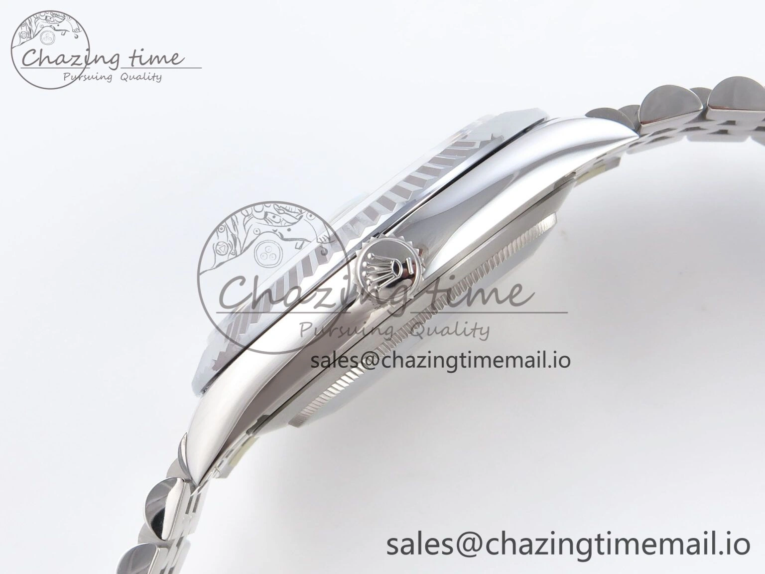 WellDesigned DateJust 41 126334 QF+ 1:1 Best Edition 904L Steel Silver Stick Dial on SS Jubilee Bracelet VR 934