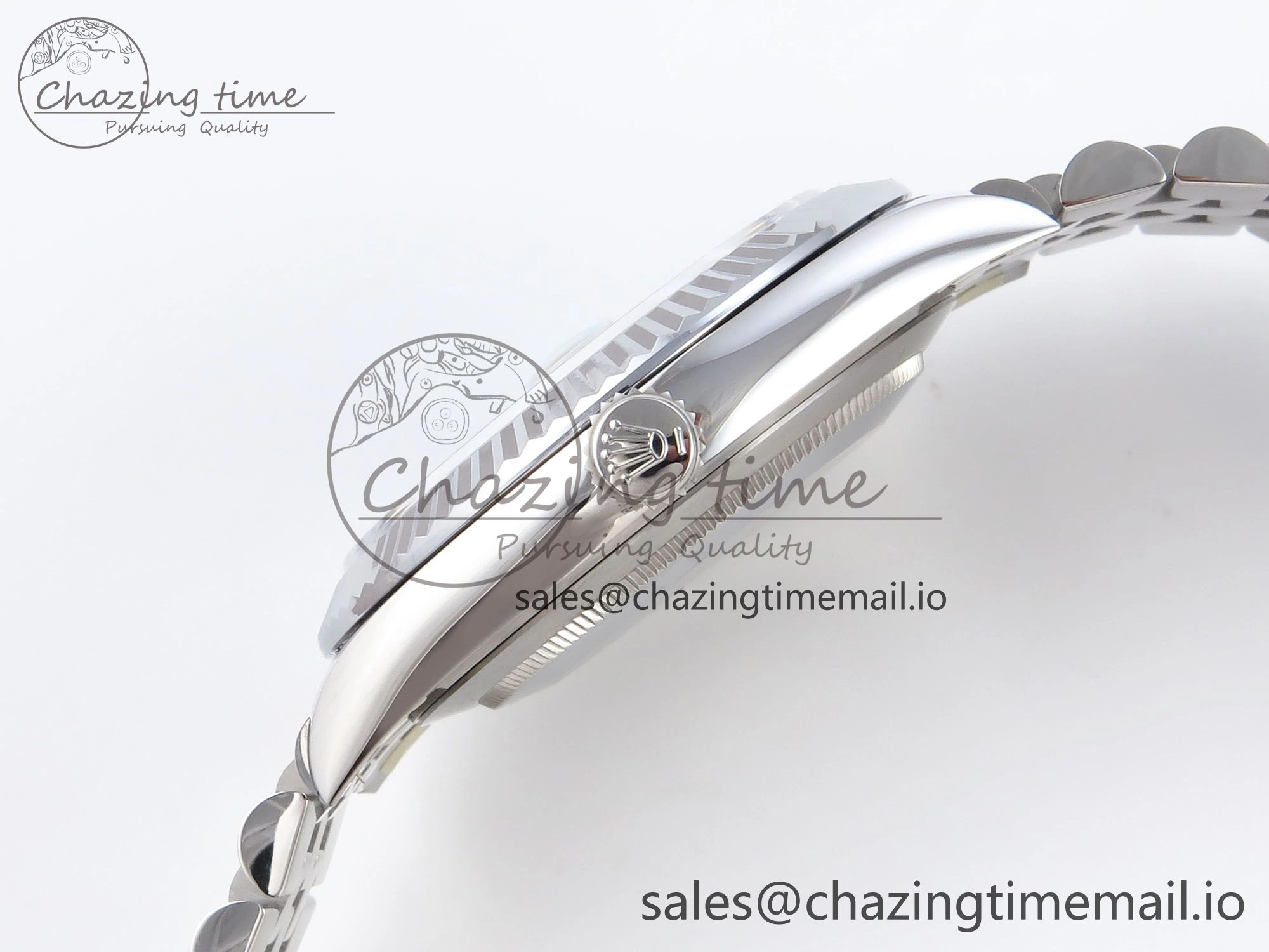WellDesigned DateJust 41 126334 QF+ 1:1 Best Edition 904L Steel Silver Stick Dial on SS Jubilee Bracelet VR 934