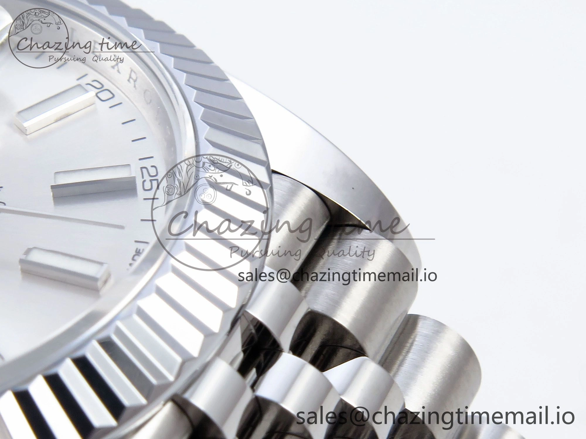 WellDesigned DateJust 41 126334 QF+ 1:1 Best Edition 904L Steel Silver Stick Dial on SS Jubilee Bracelet VR 934