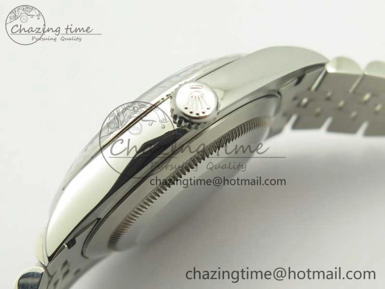 DateJust 41 126334 SS REF 1:1 Best Edition Blue Dial Stick Markers on Jubilee Bracelet A3235 Clone V Sustainable 3381
