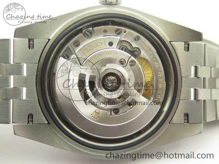 DateJust 41 126334 SS REF 1:1 Best Edition Blue Dial Stick Markers on Jubilee Bracelet A3235 Clone V Sustainable 3381
