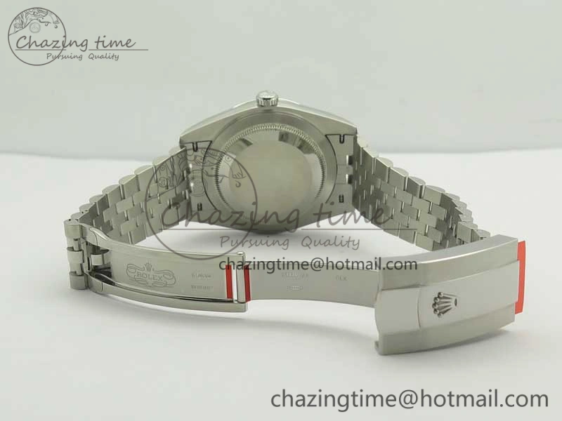 DateJust 41 126334 SS REF 1:1 Best Edition Blue Dial Stick Markers on Jubilee Bracelet A3235 Clone V Sustainable 3381