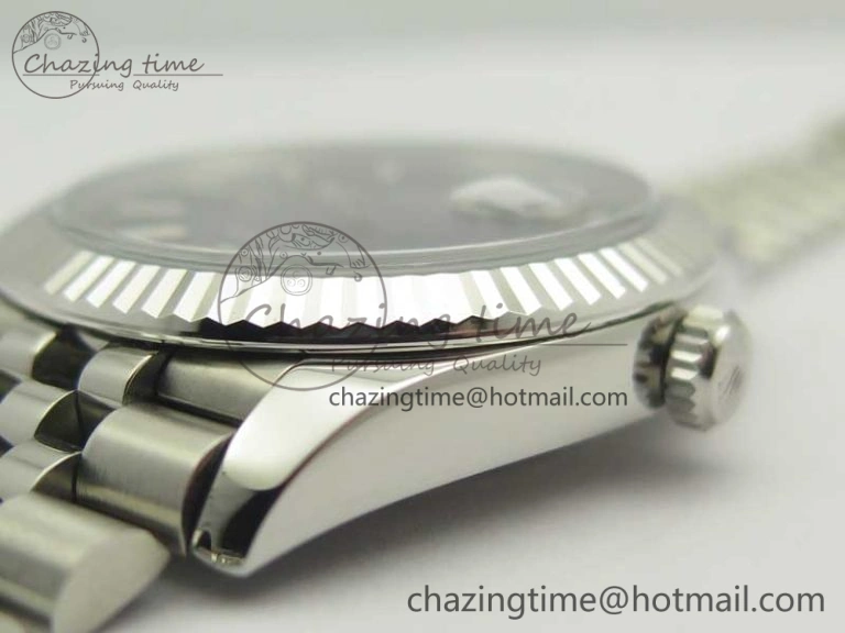 DateJust 41 126334 SS REF 1:1 Best Edition Blue Dial Stick Markers on Jubilee Bracelet A3235 Clone V Sustainable 3381