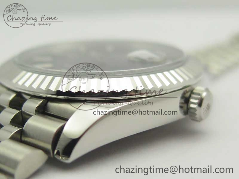 DateJust 41 126334 SS REF 1:1 Best Edition Blue Dial Stick Markers on Jubilee Bracelet A3235 Clone V Sustainable 3381