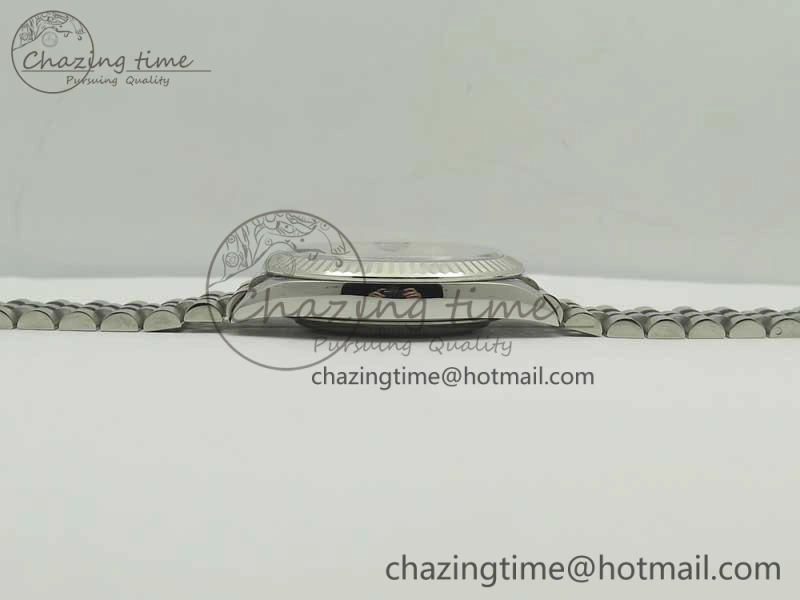 Chic DateJust 41 126334 SS REF 1:1 Best Edition Grape Dial Stick Markers on Jubilee Bracelet A3235 Clone V 3378