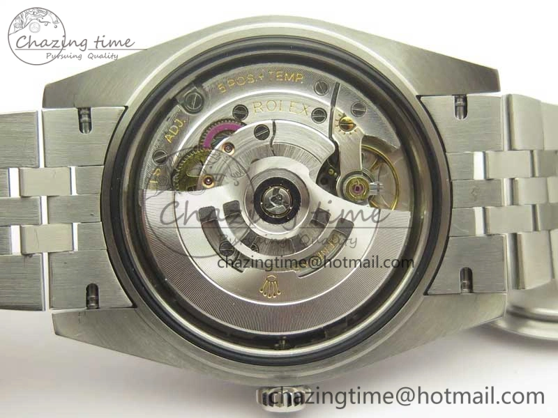 Chic DateJust 41 126334 SS REF 1:1 Best Edition Grape Dial Stick Markers on Jubilee Bracelet A3235 Clone V 3378