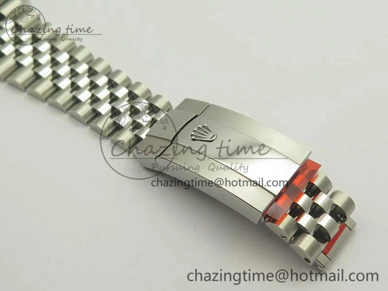 Chic DateJust 41 126334 SS REF 1:1 Best Edition Grape Dial Stick Markers on Jubilee Bracelet A3235 Clone V 3378