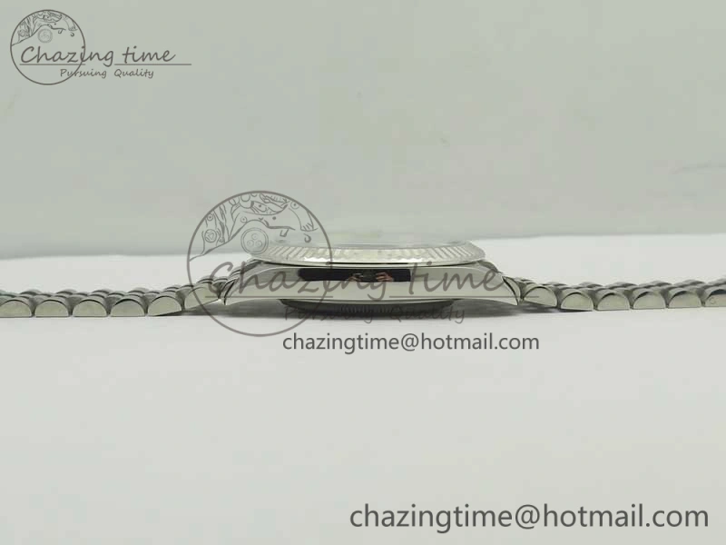 RelaxedFit DateJust 41 126334 SS REF 1:1 Best Edition Silver Dial Stick Markers on Jubilee Bracelet A3235 Clone V 3380