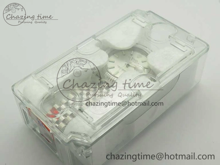 RelaxedFit DateJust 41 126334 SS REF 1:1 Best Edition Silver Dial Stick Markers on Jubilee Bracelet A3235 Clone V 3380