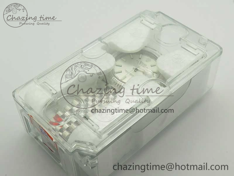 RelaxedFit DateJust 41 126334 SS REF 1:1 Best Edition Silver Dial Stick Markers on Jubilee Bracelet A3235 Clone V 3380